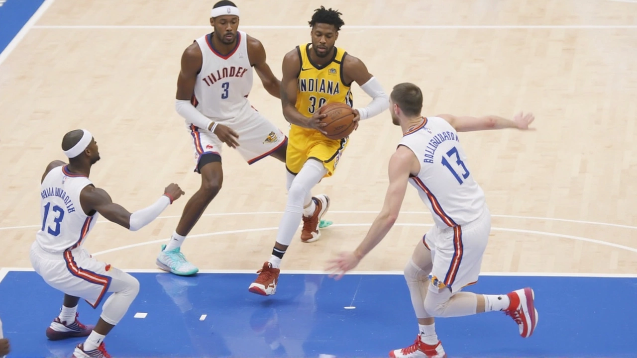 Thunder's Stay-or-Switch Defensive Scheme Tests Pacers' NBA Finals Firepower
